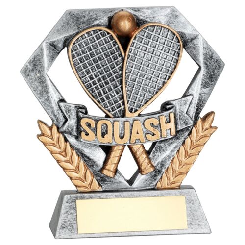 Pew/Gold Squash Mini Diamond With Plate - 4In Thumbnail