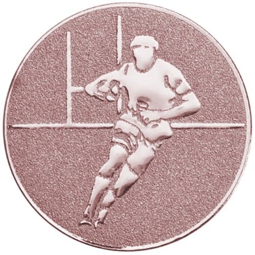 Metal Rugby Centre 50Mm - Bronze 2" Thumbnail