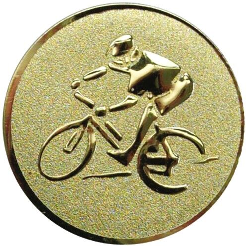 Metal Cycling Centre 50Mm - Gold 2" Thumbnail