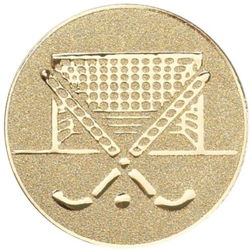 Metal Hockey Centre 50Mm - Gold 2" Thumbnail