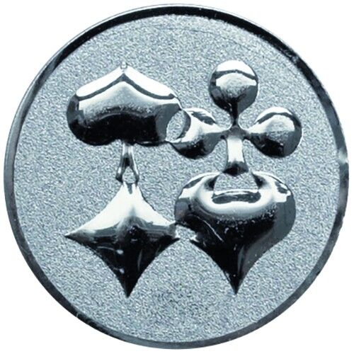 Metal Cards Centre 50Mm - Silver 2" Thumbnail