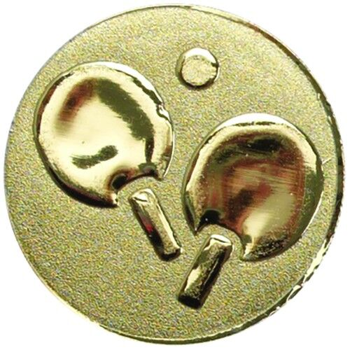 Metal Table Tennis Centre 50Mm - Gold 2" Thumbnail