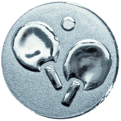 Metal Table Tennis Centre 50Mm - Silver 2" Thumbnail