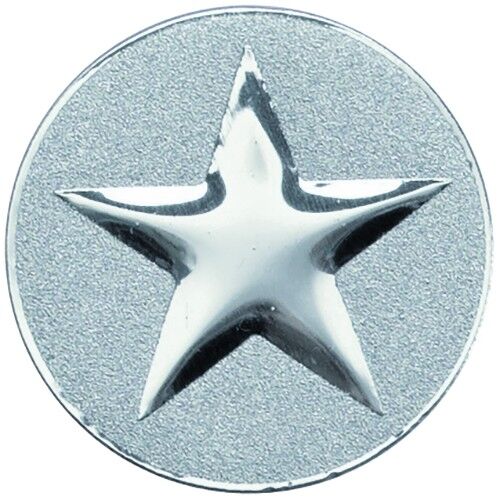 Metal Star Centre 50Mm - Silver 2" Thumbnail