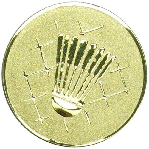 Metal Badminton Centre 50Mm - Gold 2" Thumbnail