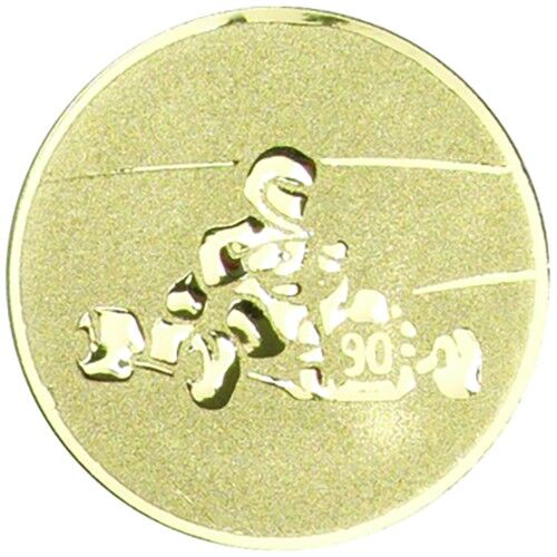 Metal Go Kart Centre 50Mm - Gold 2" Thumbnail
