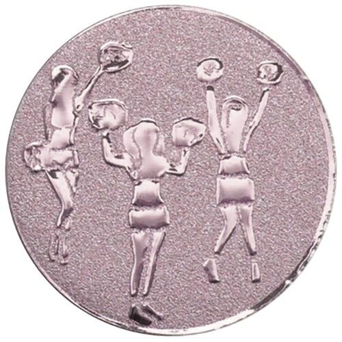 Metal Cheerleader Centre 25Mm - Bronze 1" Thumbnail