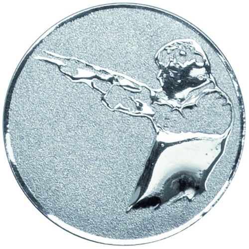 Metal Shooting Centre 25Mm - Silver 1" Thumbnail