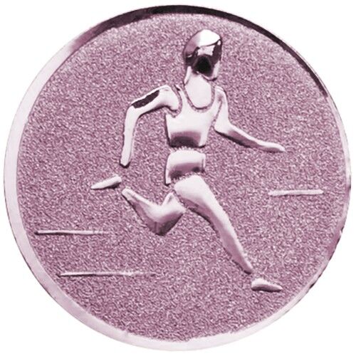 Metal Male Track Centre 25Mm - Bronze 1" Thumbnail