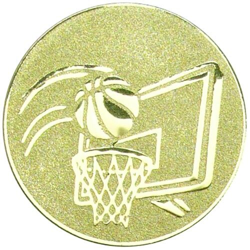 Metal Basketball Centre 25Mm - Gold 1" Thumbnail