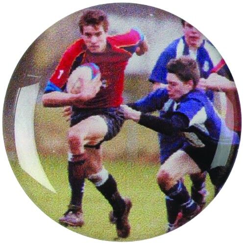 Acrylic Photo Action Centre Rugby Players - 1" Thumbnail