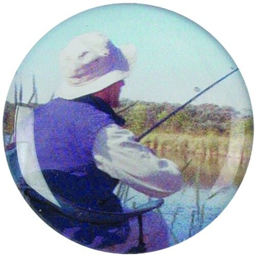 Acrylic Photo Action Centre Fishing - 1" Thumbnail