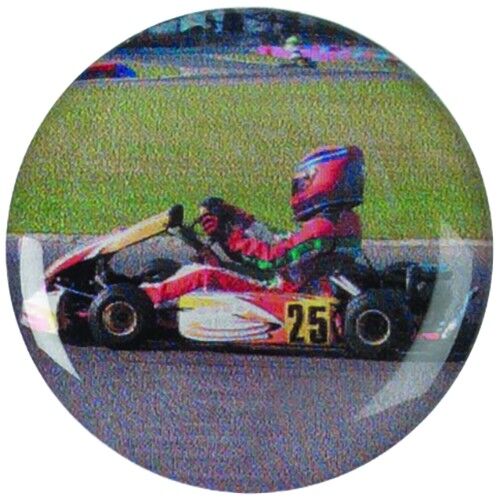 Acrylic Photo Action Centre Go Kart - 1" Thumbnail
