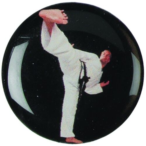 Acrylic Photo Action Centre Karate - 1" Thumbnail